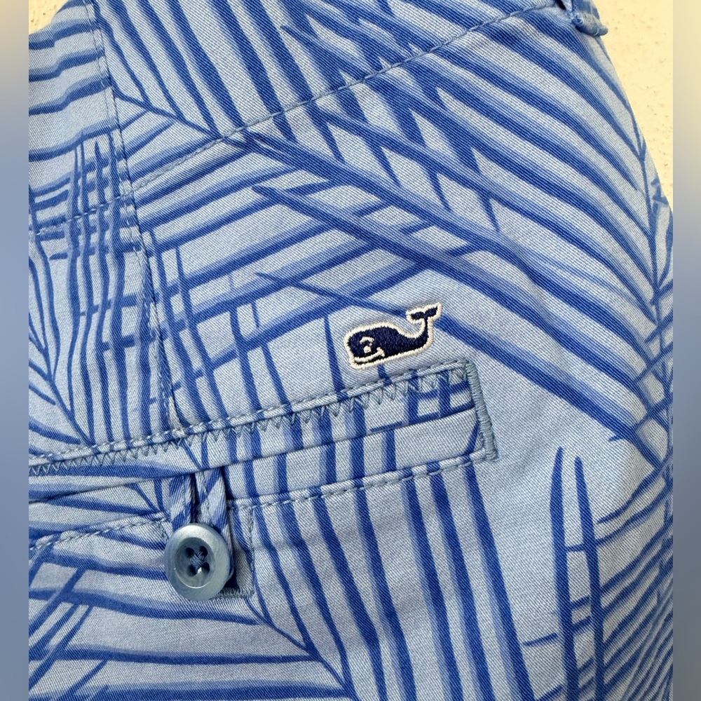 NWT Vineyard Vines blue palm shirts size 16 - Picture 6 of 9